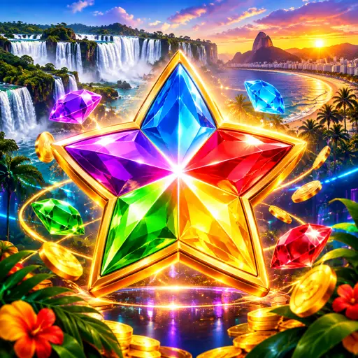 Slot Starburst com gemas espaciais brilhantes